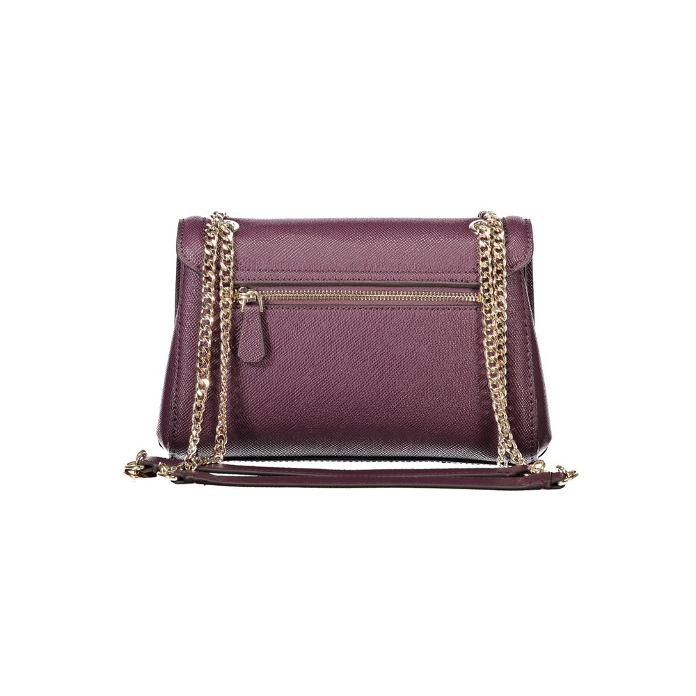 Guess Jeans Lila Polyethylen Frauen Handtasche